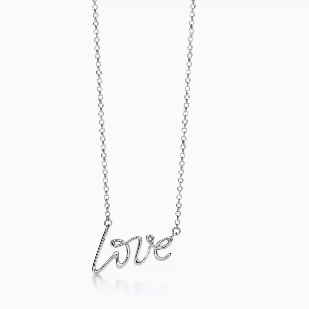 Tiffany & Co. Paloma’s Graffiti Love Pendant Necklace